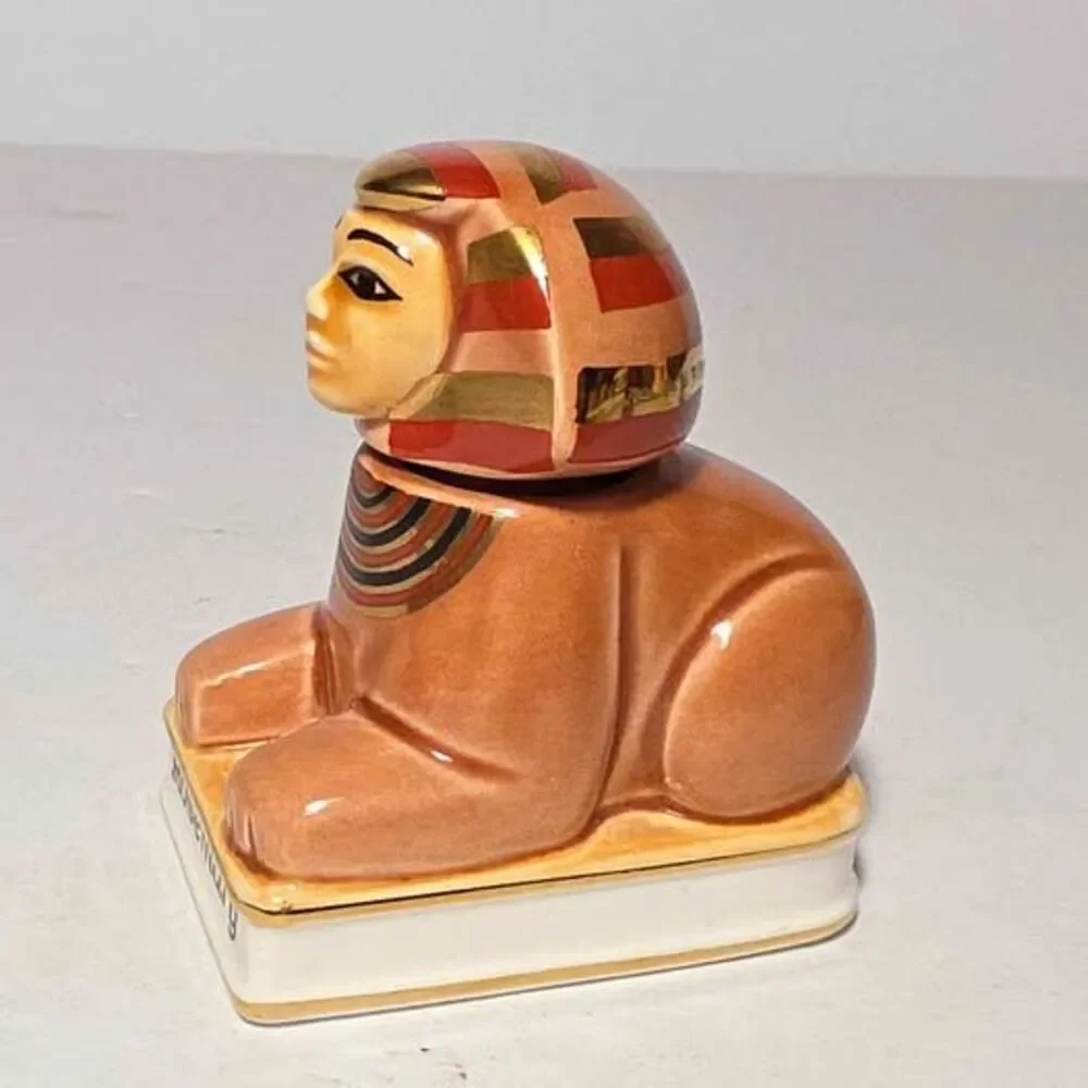 Danbury Mint Spices of the World Spice Jar Rosemary Egyptian Sphinx